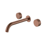 Смеситель из стены STICK SPIRALE на 3 отв. 152-2-BRB.4
