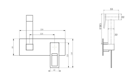 Гигиенический душ Boheme Q 147-BВ.2