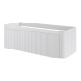 Тумба без раковины VOI рифл. 120см MATT WHITE 782-120-R-MW