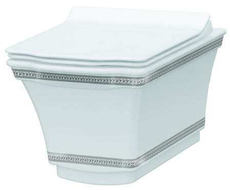 Унитаз подвесной Boheme Hermitage 951-CR