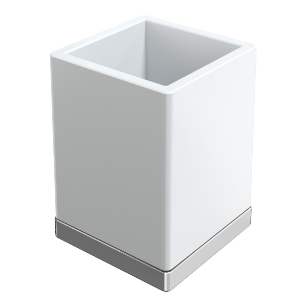 Стакан настольный Qubic Chrome 10961-CR