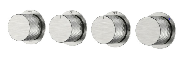 Смеситель встроенный STICK DIAMOND NICKEL BRUSH 5-проходной 124-5-NB.1