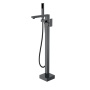 Смеситель для ванны Boheme QUBIC 479-SGM