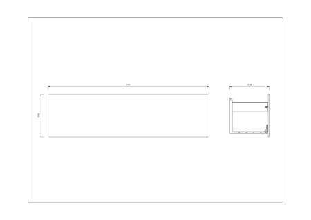 Полка с 2 крючками Boheme Space 10966-B