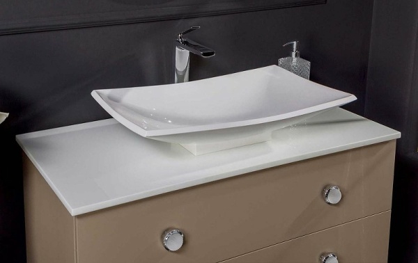 Столешница 110 см ArmadiArt NeoArt Solid Glass 851-110