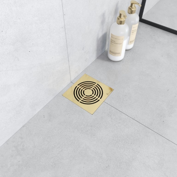 Душевой трап 15х15 см ArmadiArt Smart Design 984-15-G