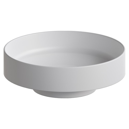 Раковина накладная Ø40 см ArmadiArt Sole Corian 801-MW