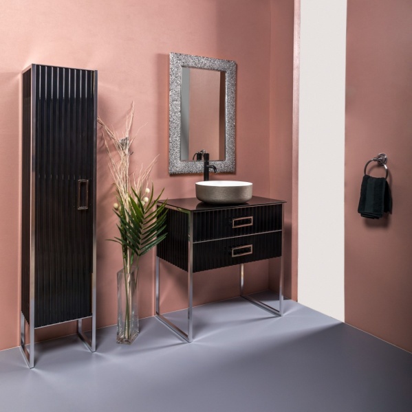 Тумба под раковину 80 см ArmadiArt Monaco 867-080-BCR