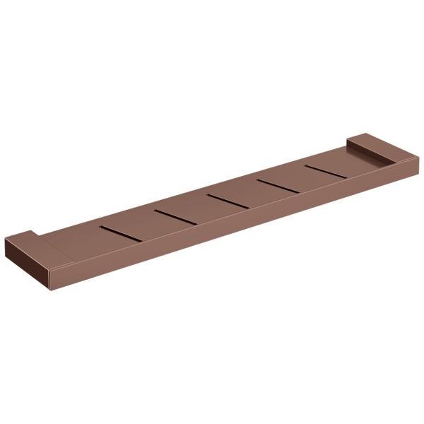 Полка Qubic Copper Brushed 10736-CB