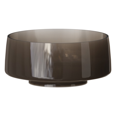 Раковина круглая, полиэфирная GLOW SMOKE цвет BRONZE 810-GS-BR