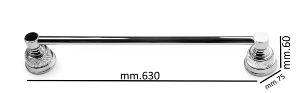 Держатель полотенец Boheme Aura 10242-G