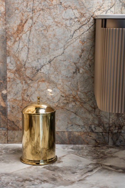 Ведро для мусора, классика Gold 10915-G