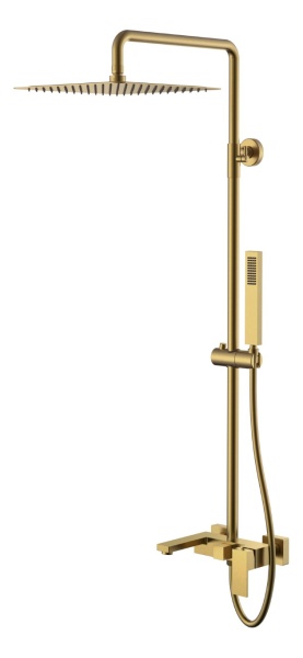 Душевая стойка Boheme Qubic 478-BR