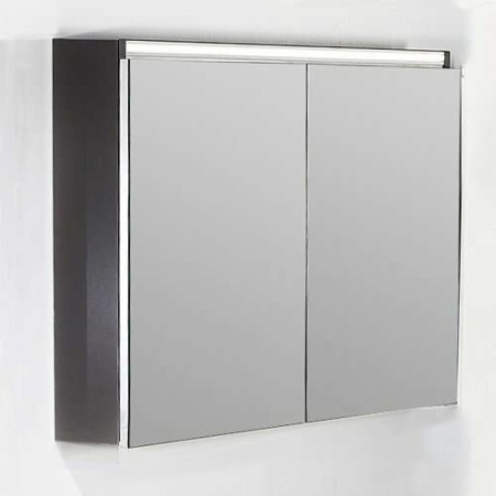 Зеркальный шкаф с подстветкой 100 см ArmadiArt Vallessi 546-A glossy