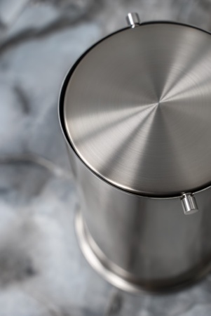 Ведро для мусора с вращающейся крышкой Nickel Brush 10916-NB