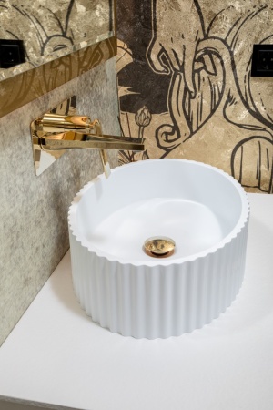 Раковина накладная 50 см ArmadiArt Canale 878-WM