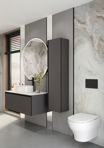 Унитаз подвесной с функцией биде Boheme Fiore 978-SET-2-MW