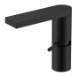 Смеситель для раковины прогрессивный Stella Black 155-B