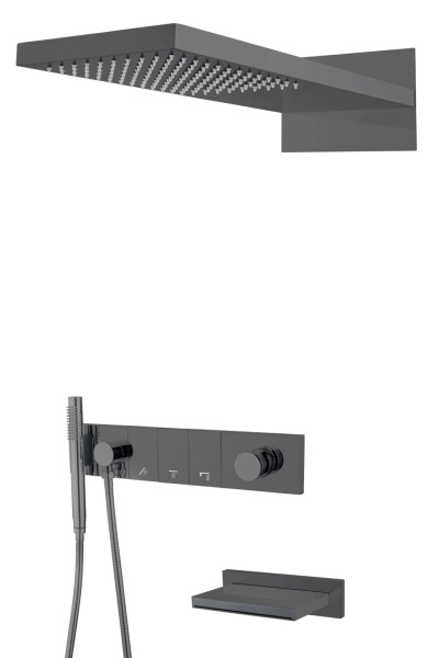 Встраиваемая душевая система Boheme Zodiac 132-2-SGM