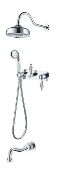 Встраиваемая душевая система Boheme Brillante 348