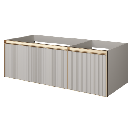 Тумба под раковину 120 см ArmadiArt Quatro 2 790-M2-120-CM-RIB-MG