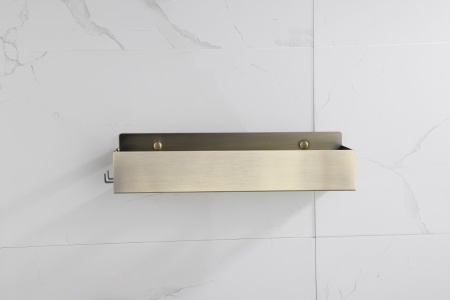 Полка с 2 крючками Boheme Q 10965-BR