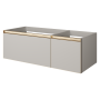 Тумба под раковину 120 см ArmadiArt Quatro 2 790-M2-120-CM-MG