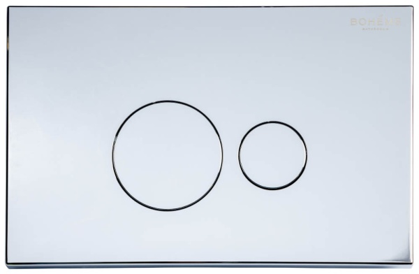 Кнопка для инсталляции Boheme, пластик 668-CR