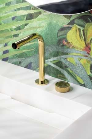 Смеситель для раковины автоматический Boheme Tech 158-G