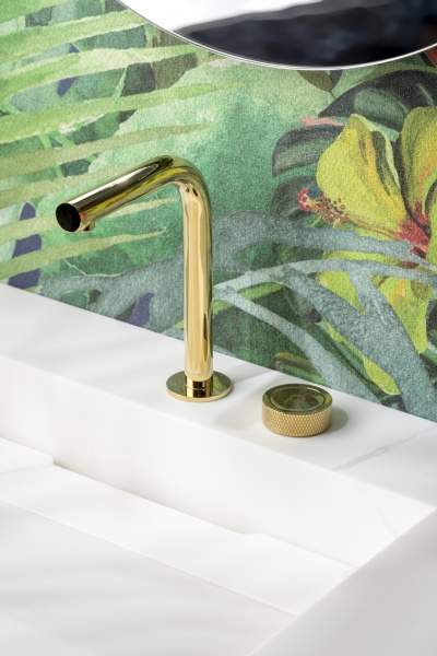 Смеситель для раковины автоматический Boheme Tech 158-G