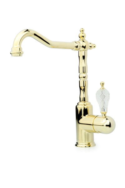 Смеситель для кухни Boheme Crystal 102-CRST