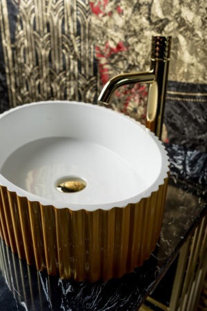 Раковина накладная 50 см ArmadiArt Canale 878-W