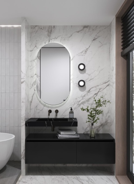 Раковина 80 см ArmadiArt Flat 859-080-NM продается только в комплекте с тумбой