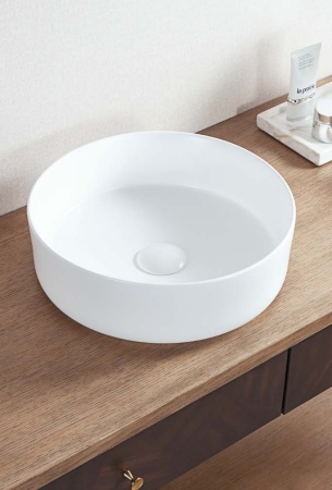 Раковина накладная Ø36 см ArmadiArt Vallessi 884