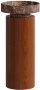 Раковина Ø40 см на пьедестале ArmadiArt Sole Corian 801-ED+801-Base-Rwood