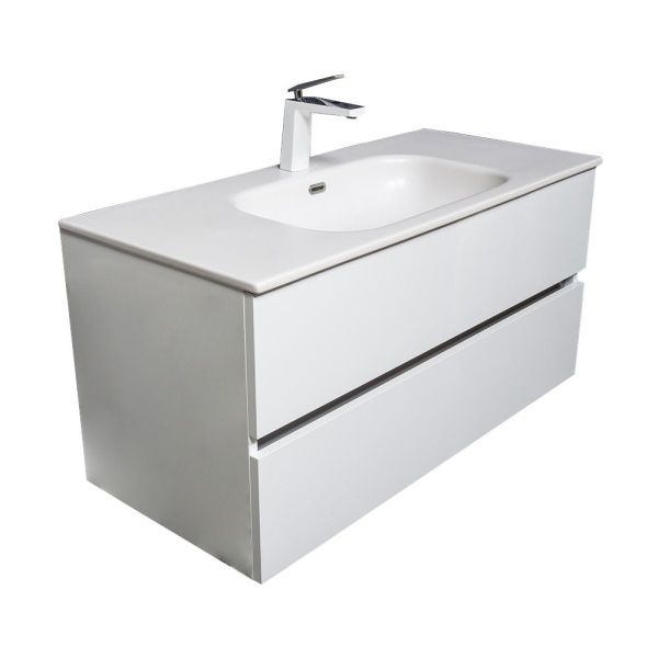 Тумба под раковину 80 см ArmadiArt Vallessi 837-080-W