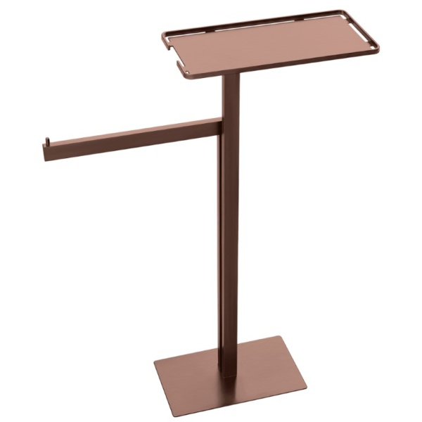 Стойка напольная с полкой и полотенцедержателем Boheme 10952-CB