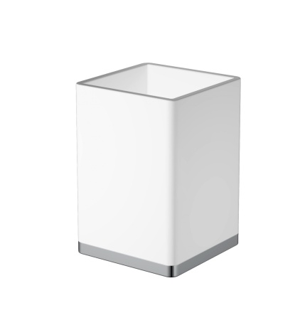 Стакан для зубных щеток Boheme Q 10961-W-CR