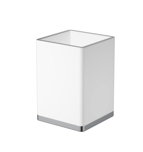 Стакан для зубных щеток Boheme Q 10961-W-CR