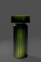 Раковина круглая, полиэфирная GLOW цвет OLIVE 810-G-OL
