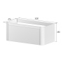 Тумба с раковиной VOI 100CM STONEFINISH DAPHNE (Комплект)