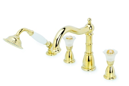 Смеситель на борт ванны Boheme Camelia 395-Camelia