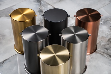 Ведро для мусора с вращающейся крышкой Nickel Brush 10916-NB