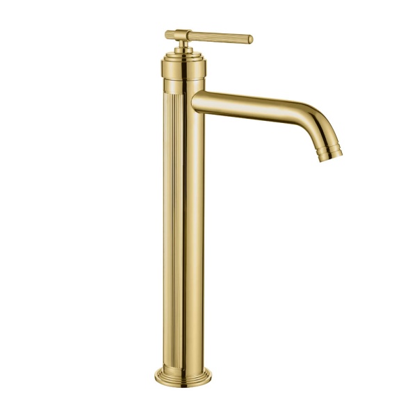 Смеситель для умывальника высокий ETERNA GOLD 172-G