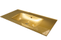 Столешница стекло 80см моноблок ЗОЛОТО 852-080-G