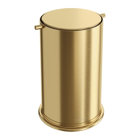 Ведро для мусора с вращающейся крышкой Matt Gold 10916-MG