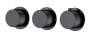 Смеситель встроенный с термостатом STICK DIAMOND MATT BLACK 3-проходной 124-T-3-B.1