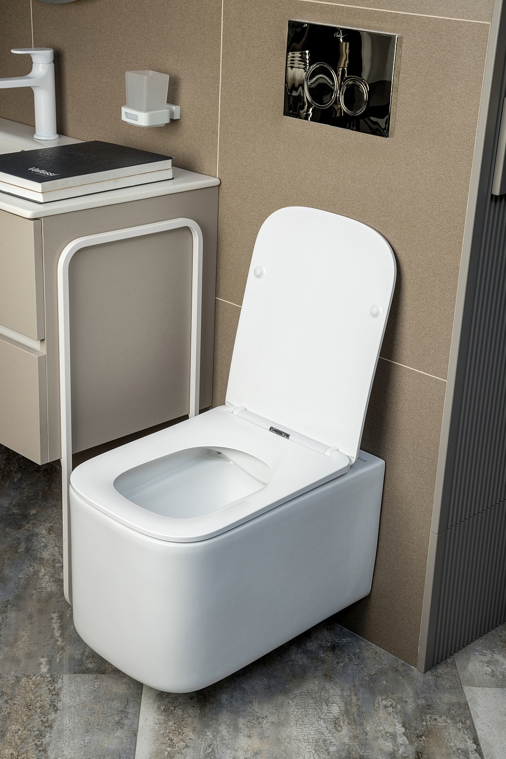 Новый безободковый унитаз boheme mane