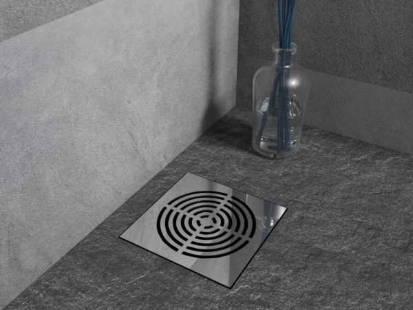 Душевой трап 15х15 см ArmadiArt Smart Design 984-15-CR