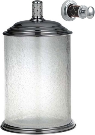 Ведро для мусора Boheme Murano 10914-CH-CR